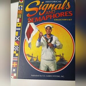 Historical Signals and Semaphores Collector's Set by Lynn Araujo Like-new